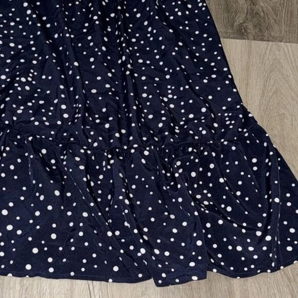 Polka Dot Shein Curve 4XL Dress Short Sleeve Polyester - Picture 7 of 8